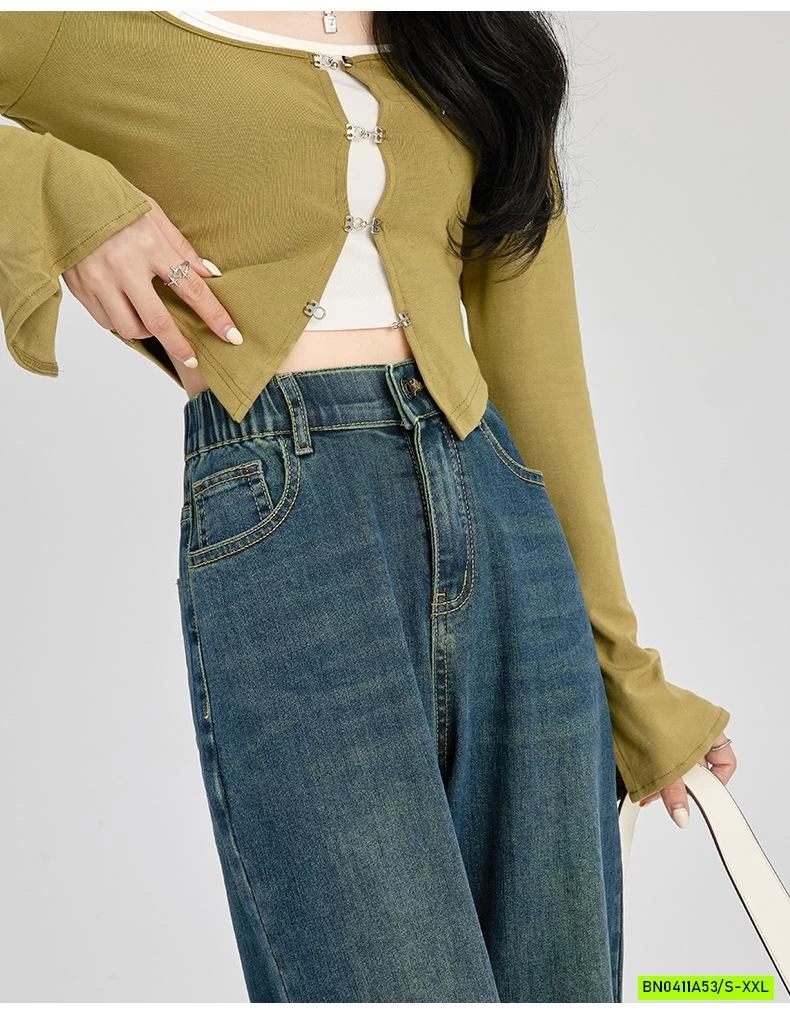 JEANS SUÔNG NỮ HACK DÁNG