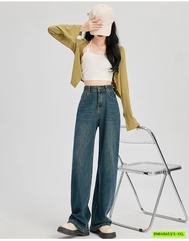 JEANS SUÔNG NỮ HACK DÁNG