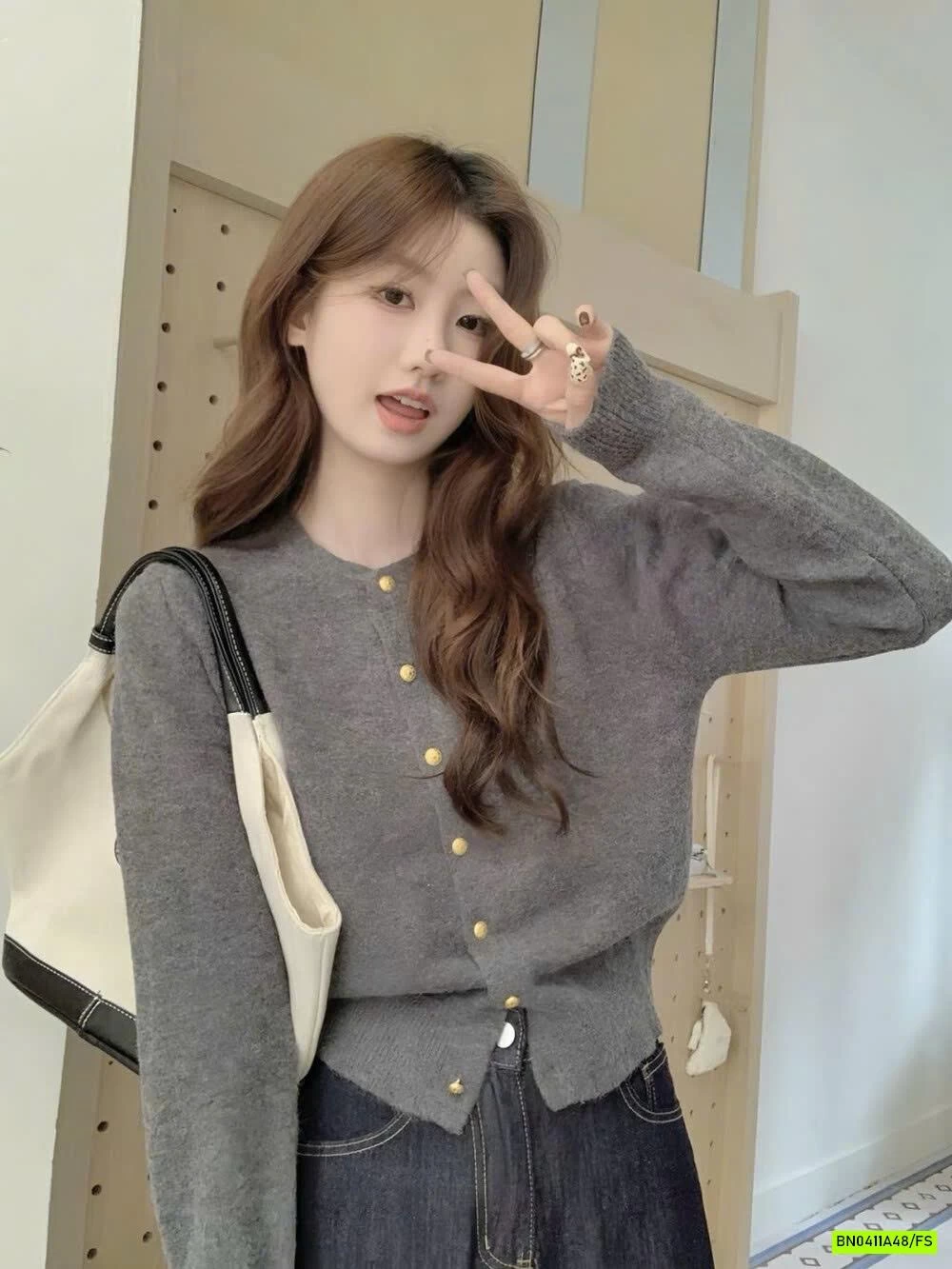 CARDIGAN EGG CỔ TRÒN