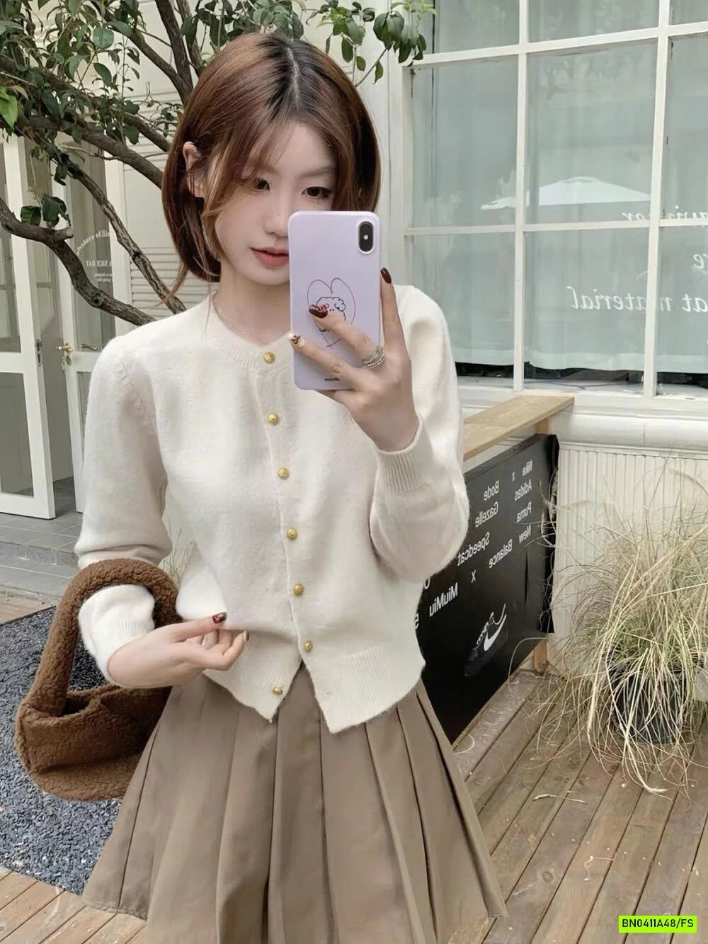 CARDIGAN EGG CỔ TRÒN