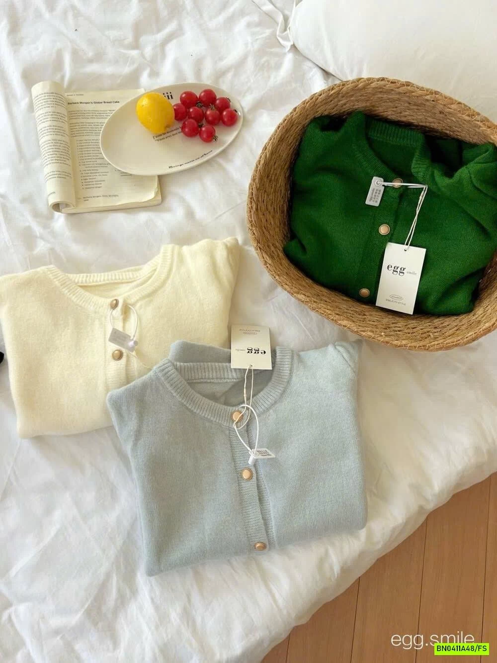 CARDIGAN EGG CỔ TRÒN