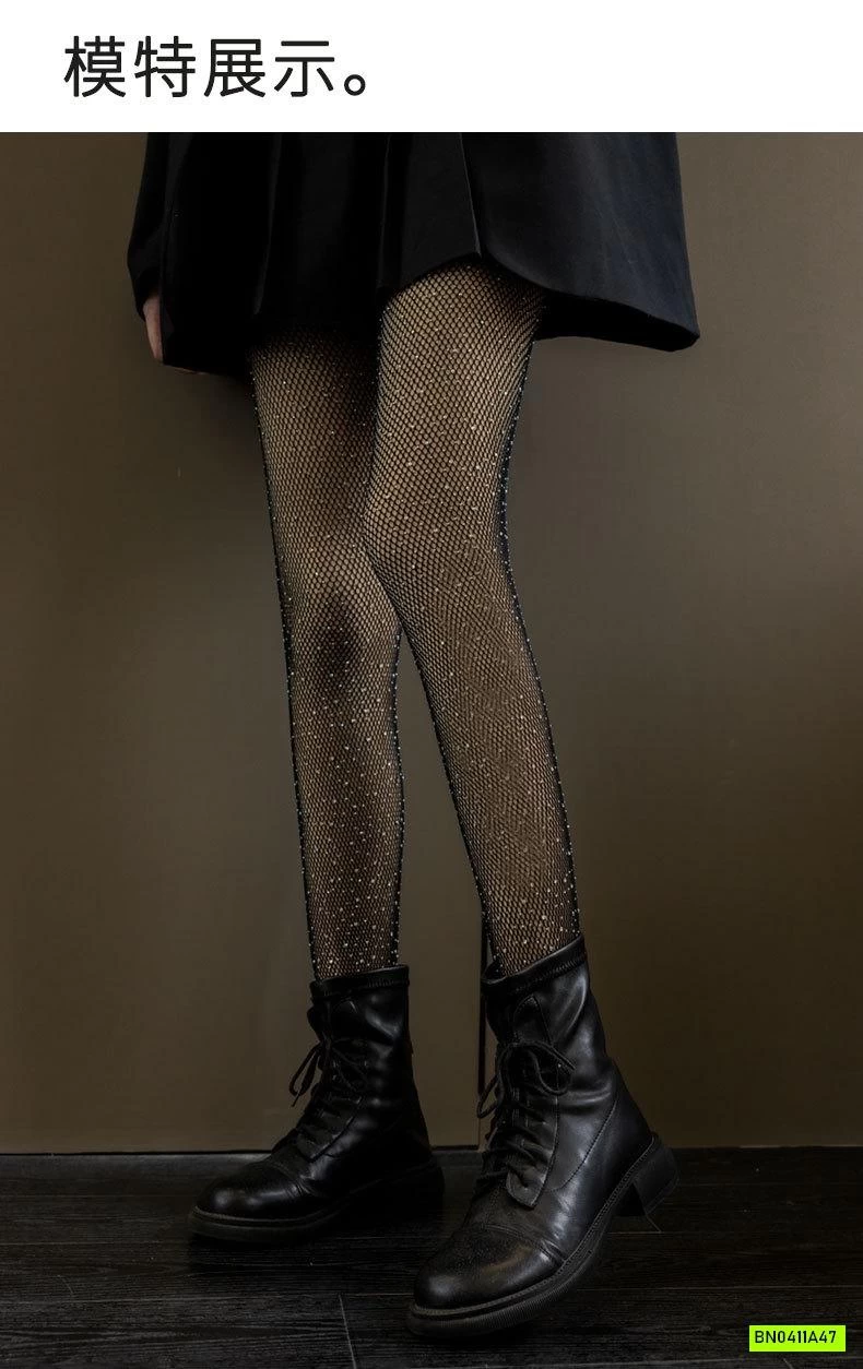 QUẦN TẤT ĐÁ BLING LÓT LÔNG