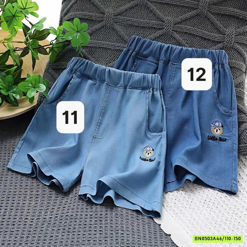 QUẦN SHORT DENIM GIẤY BÉ