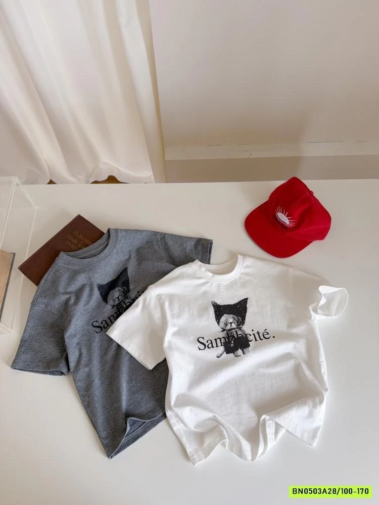 ÁO THUN MÈO 26A024 AMBB