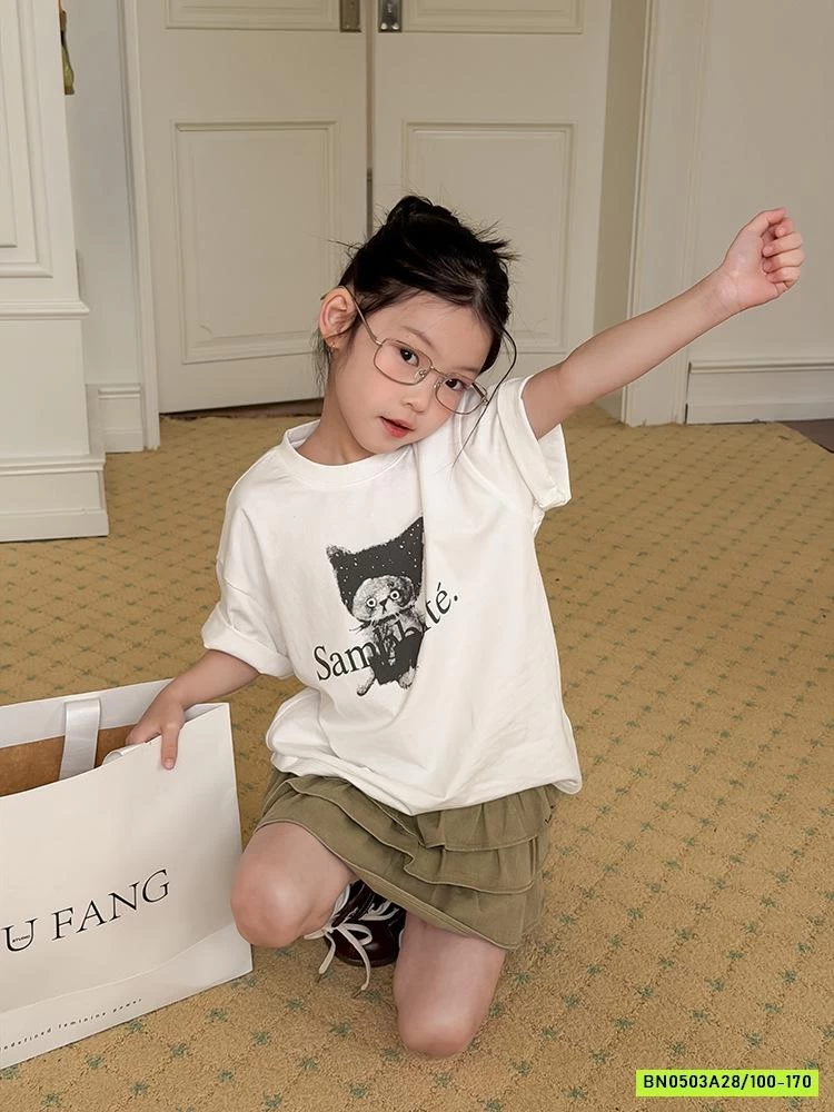 ÁO THUN MÈO 26A024 AMBB