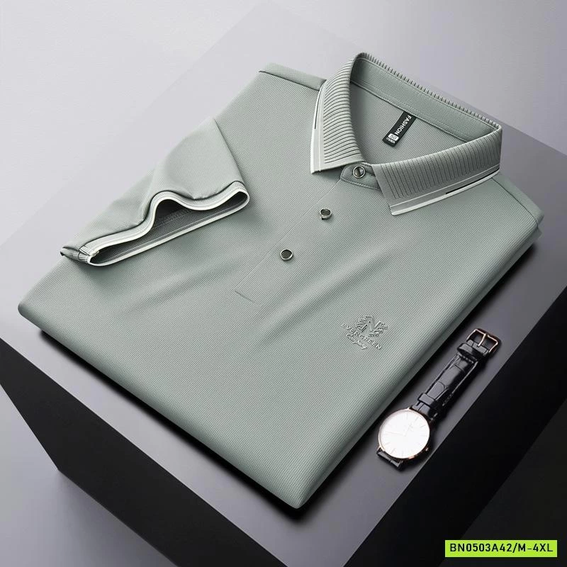 POLO NAM LOGO NỔI CAO CẤP