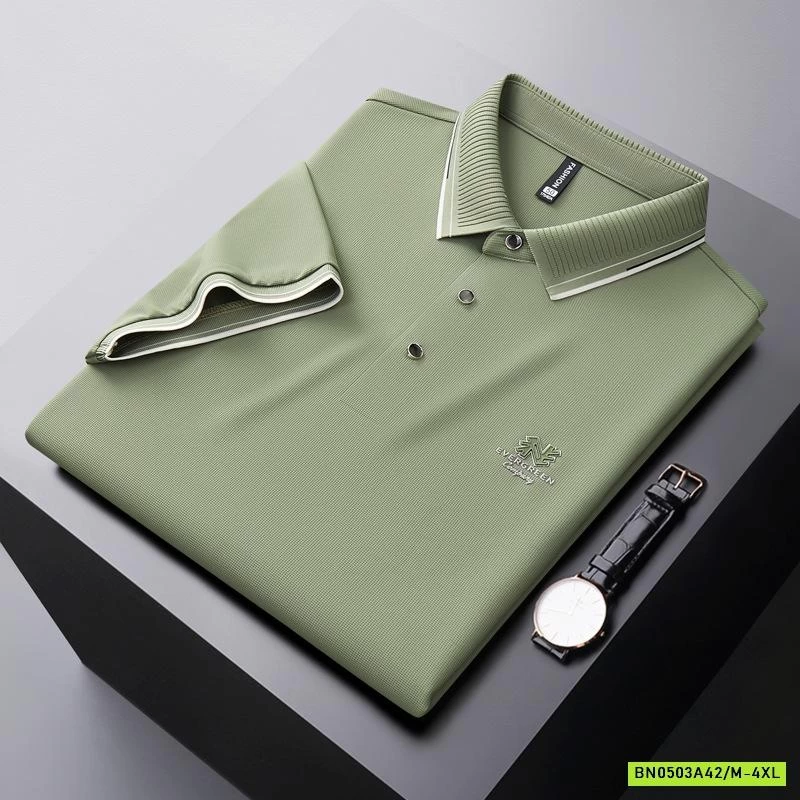 POLO NAM LOGO NỔI CAO CẤP