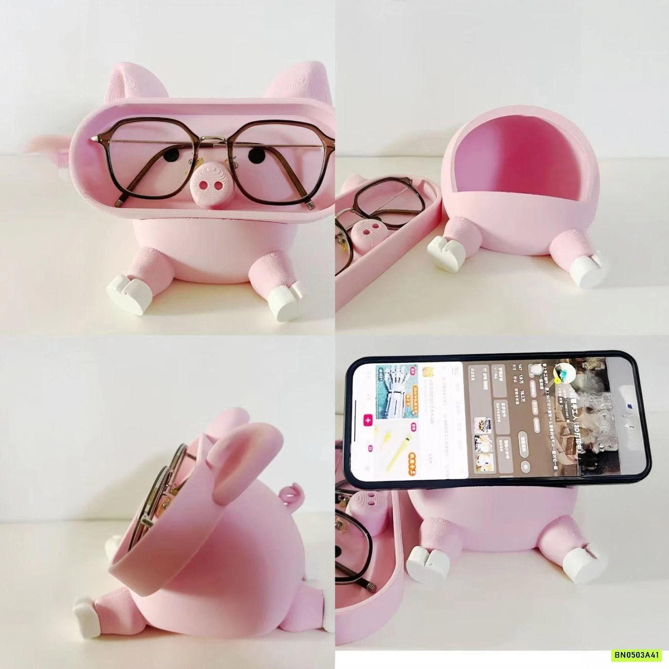 BỘ ĐỰNG KÍNH/ĐIỆN THOẠI HEO KUTE