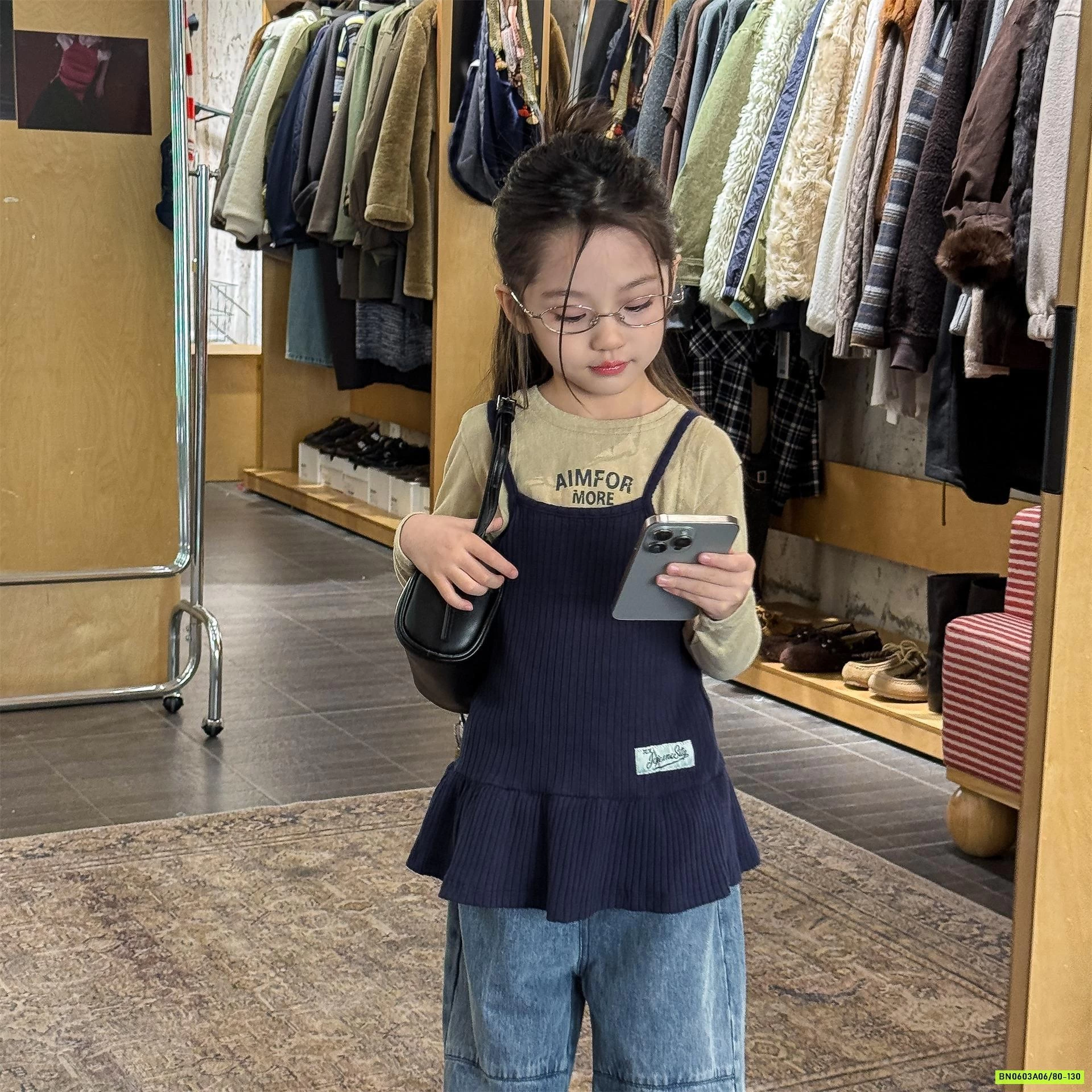 ÁO 2 DÂY ĐUÔI CÁ 7039 ADBABY