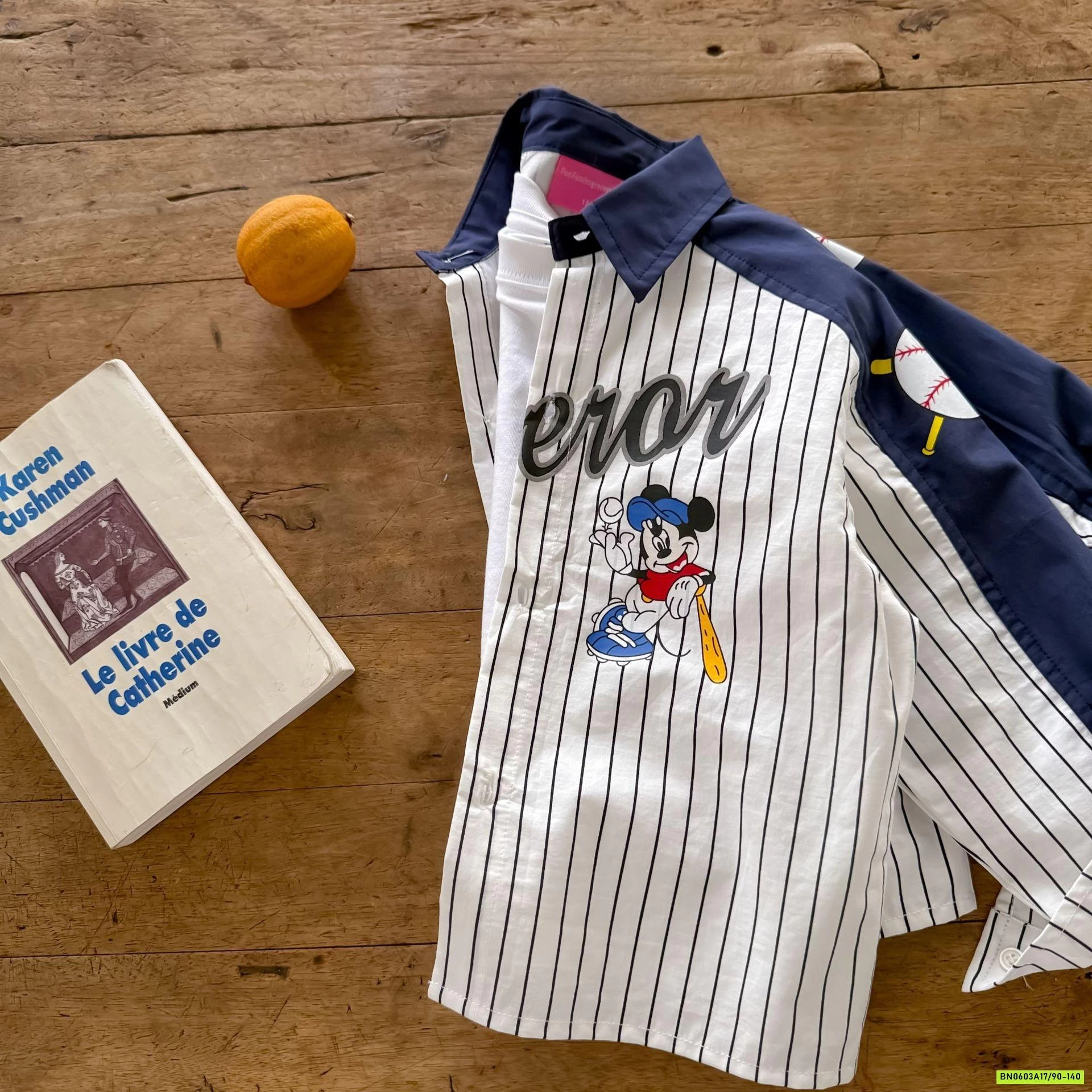 SƠ MI MICKEY PHỐI SỌC MMGGBABY