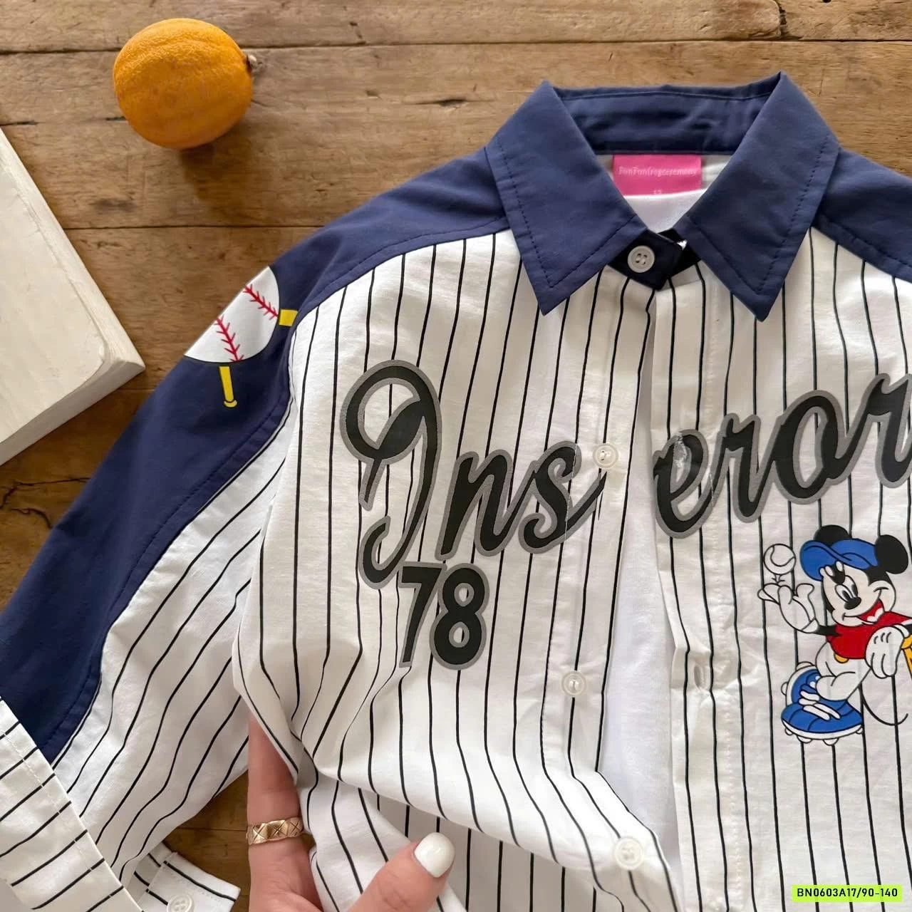 SƠ MI MICKEY PHỐI SỌC MMGGBABY