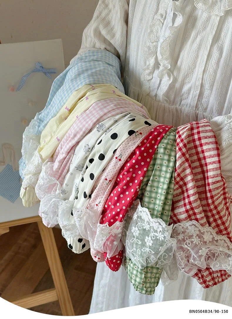 QUẦN BO GẤU MIX REN