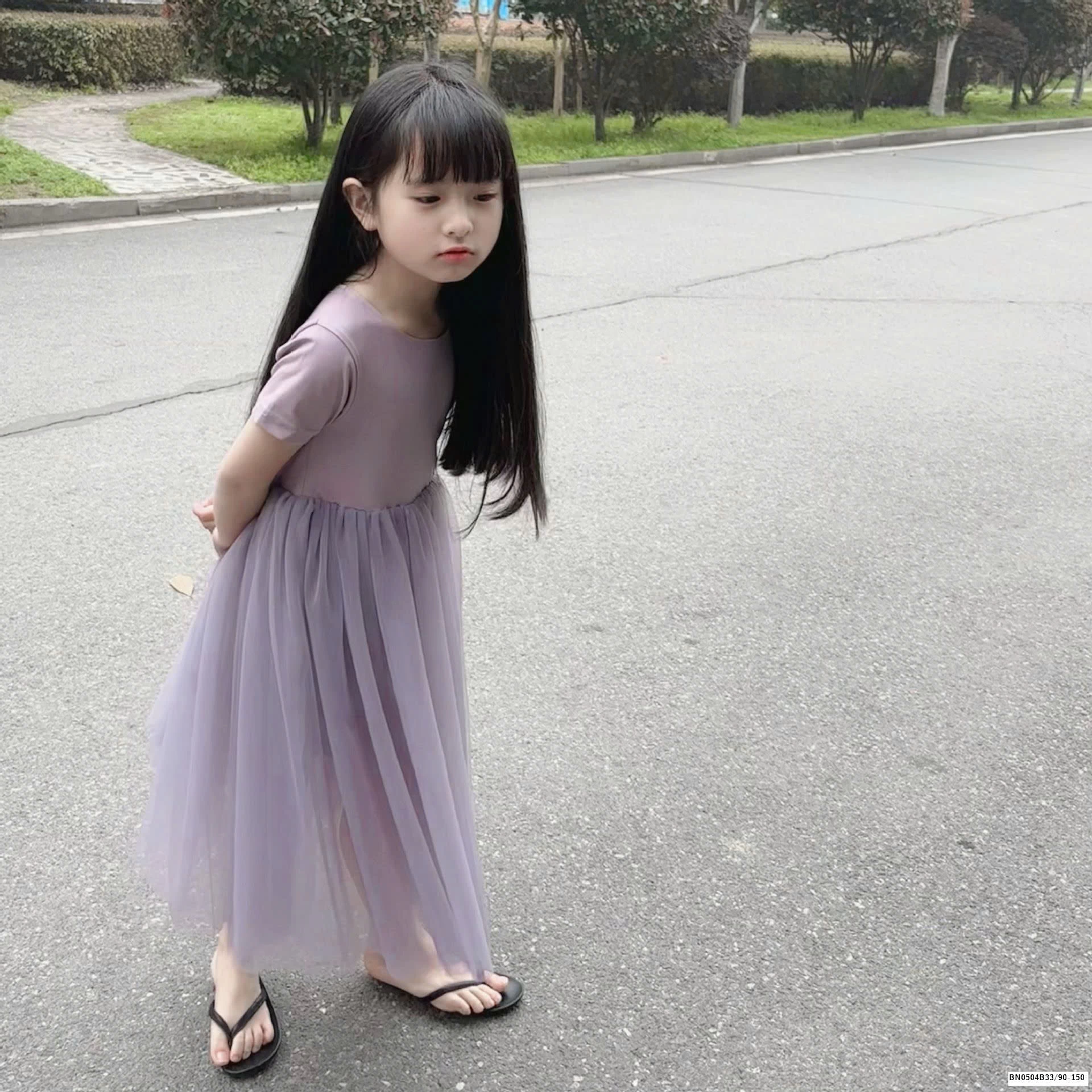 ĐẦM THUN CHÂN VOAN