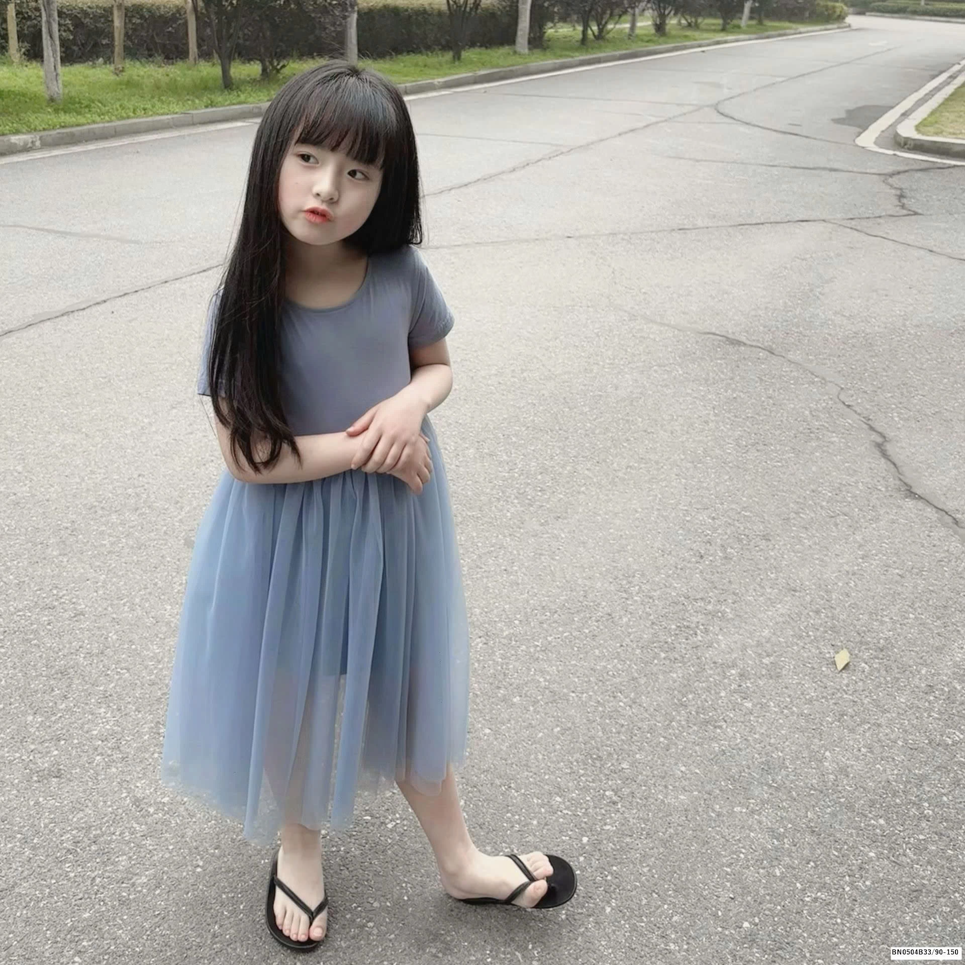 ĐẦM THUN CHÂN VOAN