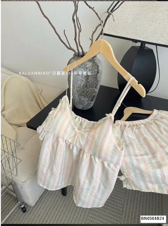 BỘ NGỦ 2 DÂY KÈM BRA