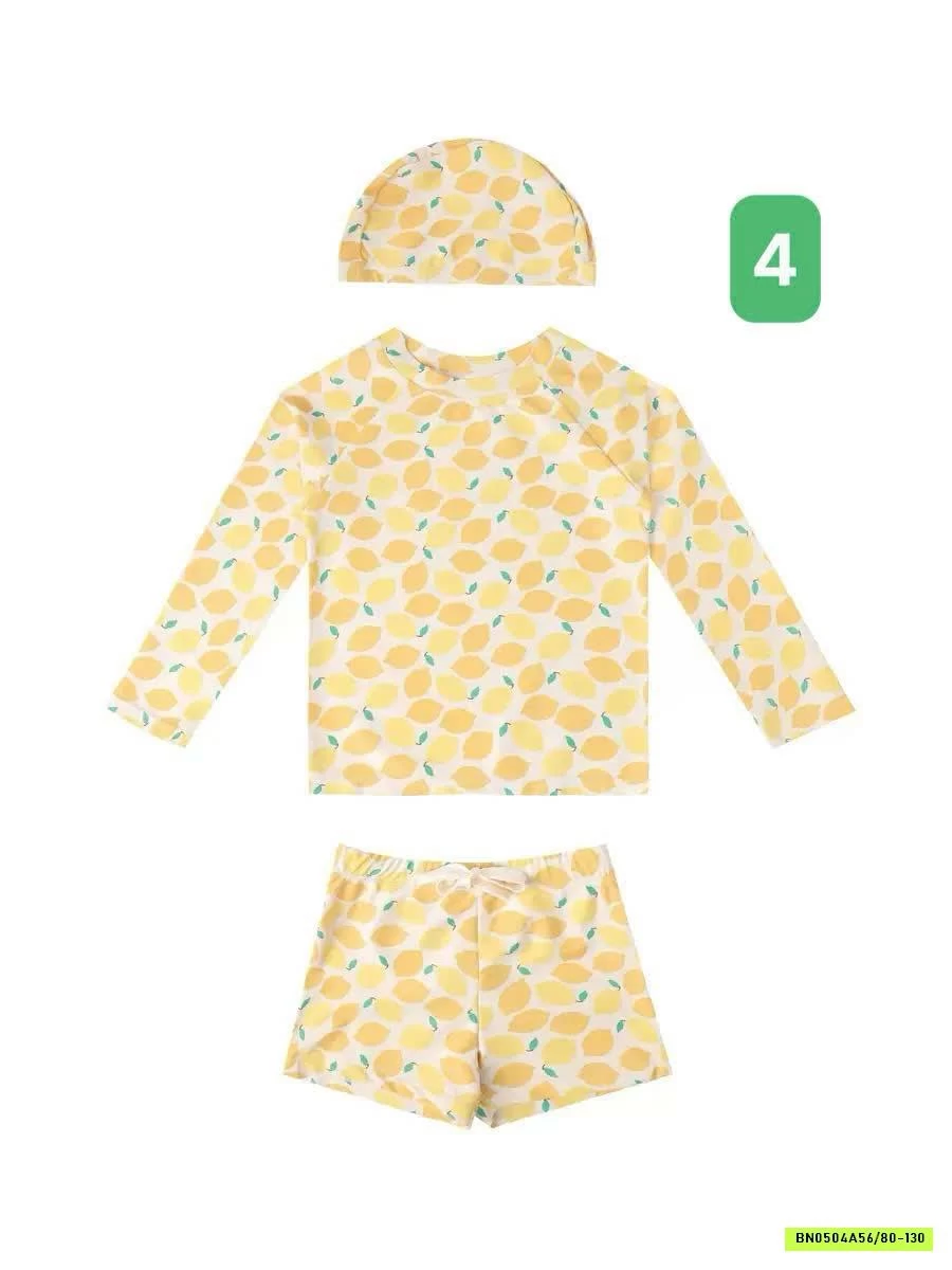 BỘ BƠI DÀI TAY CHO BÉ