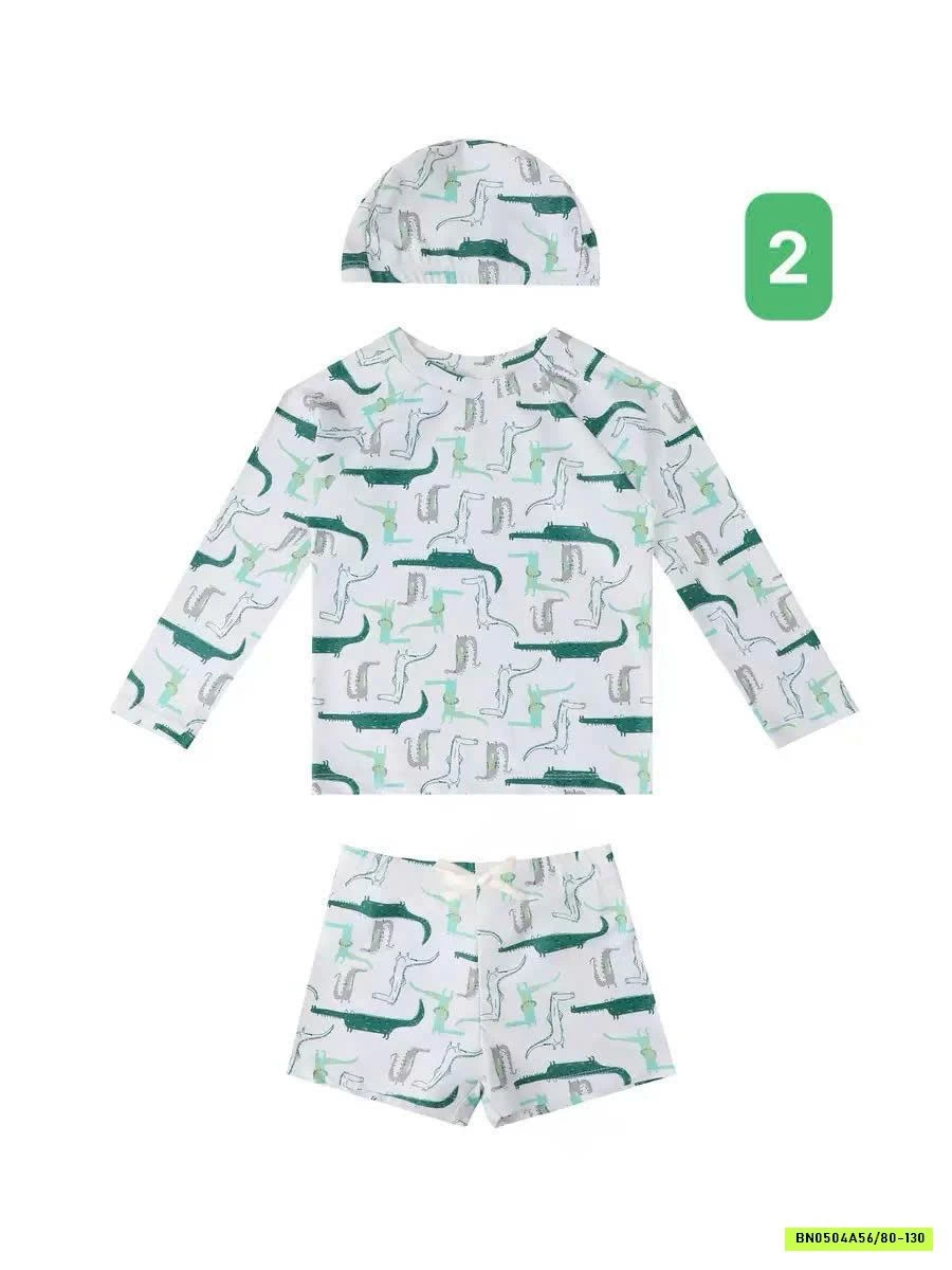 BỘ BƠI DÀI TAY CHO BÉ