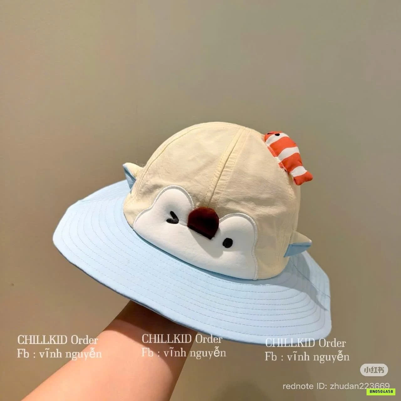 MŨ BÈO CHIM CÁNH CỤT KUTE