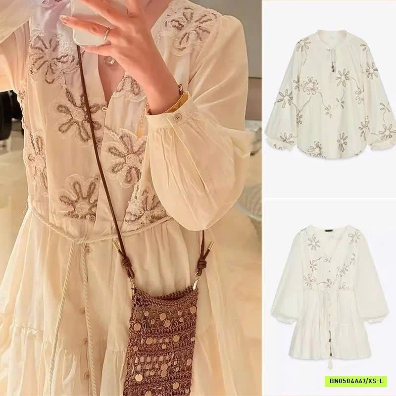 COUPLE ÁO VÁY THÊU KASLEAD