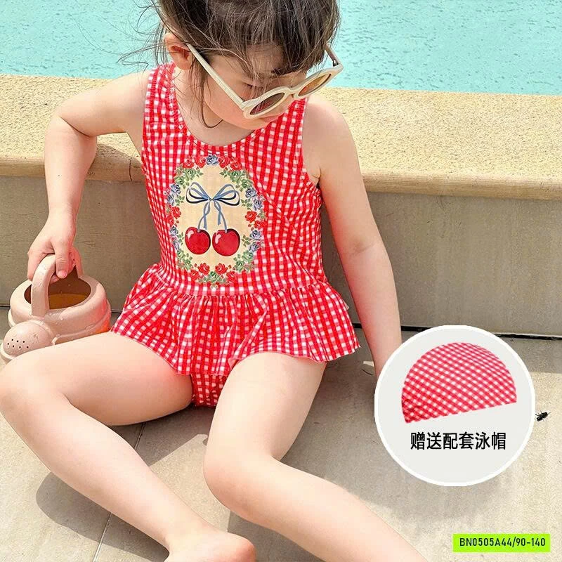 BỘ BƠI CARO CHERRY BÉ GÁI