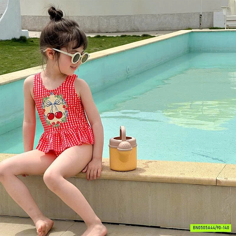 BỘ BƠI CARO CHERRY BÉ GÁI
