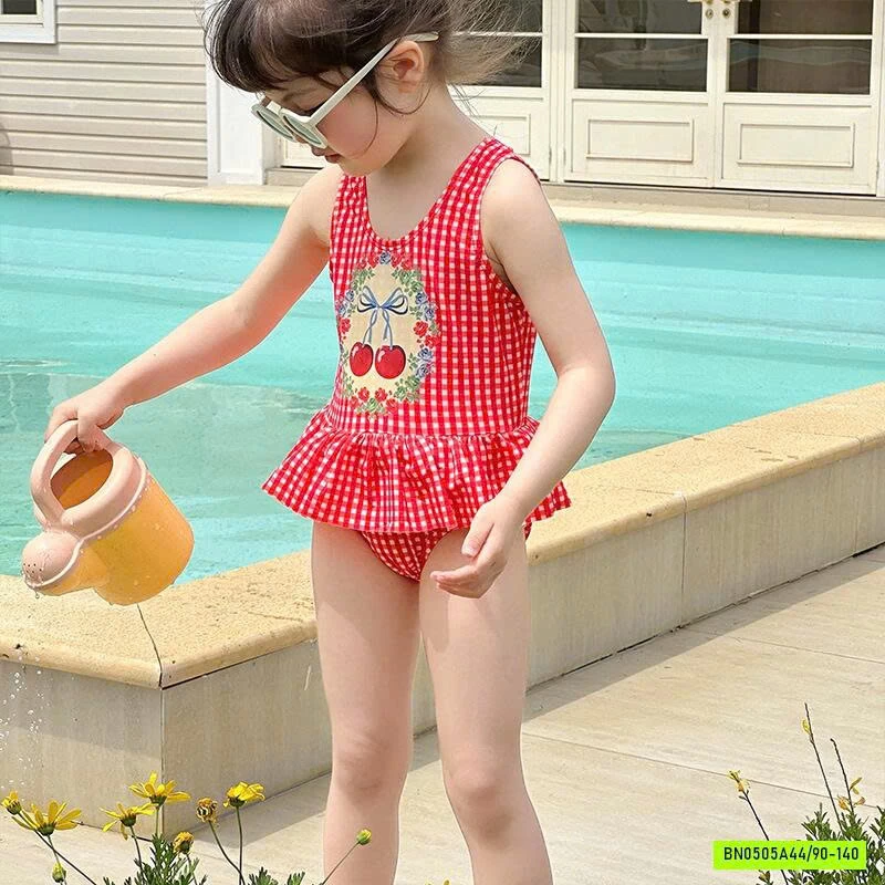BỘ BƠI CARO CHERRY BÉ GÁI