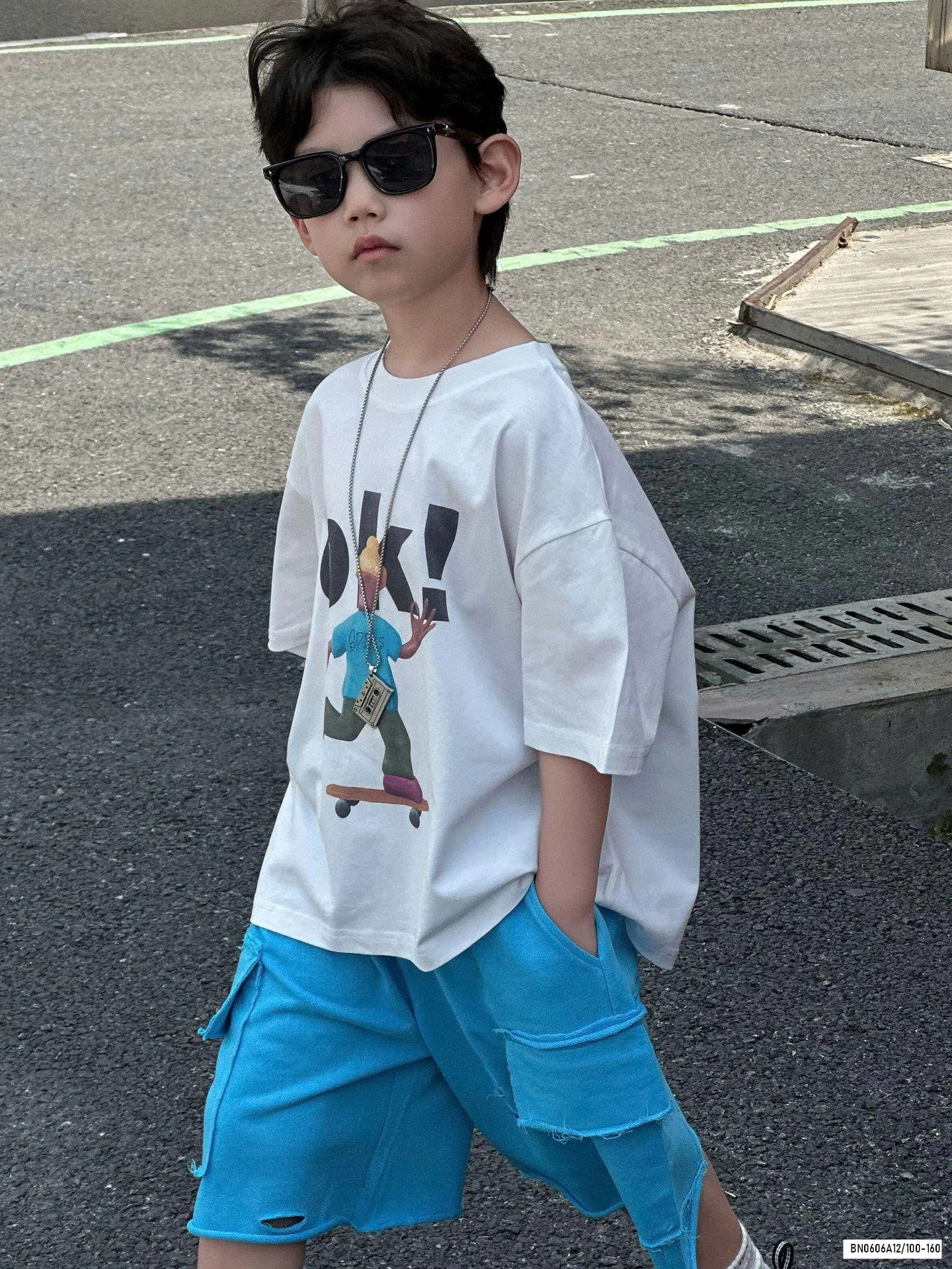 ÁO THUN GẤU MIX SHORT JEANS