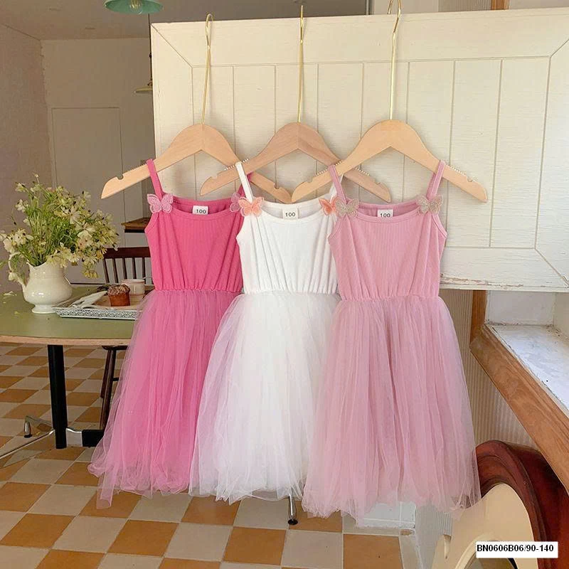 VÁY 2 DÂY PHỐI VOAN MÙA HÈ