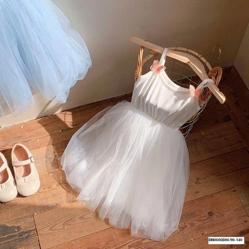 VÁY 2 DÂY PHỐI VOAN MÙA HÈ