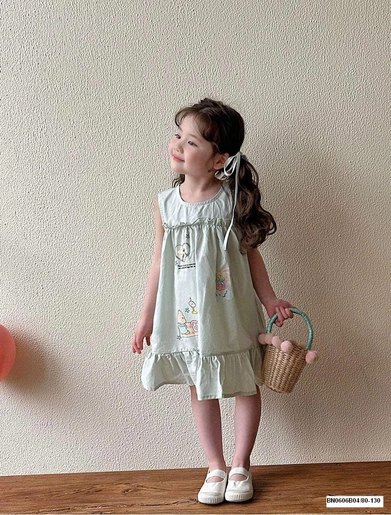 VÁY THÔ SÁT NÁCH BÉ GÁI