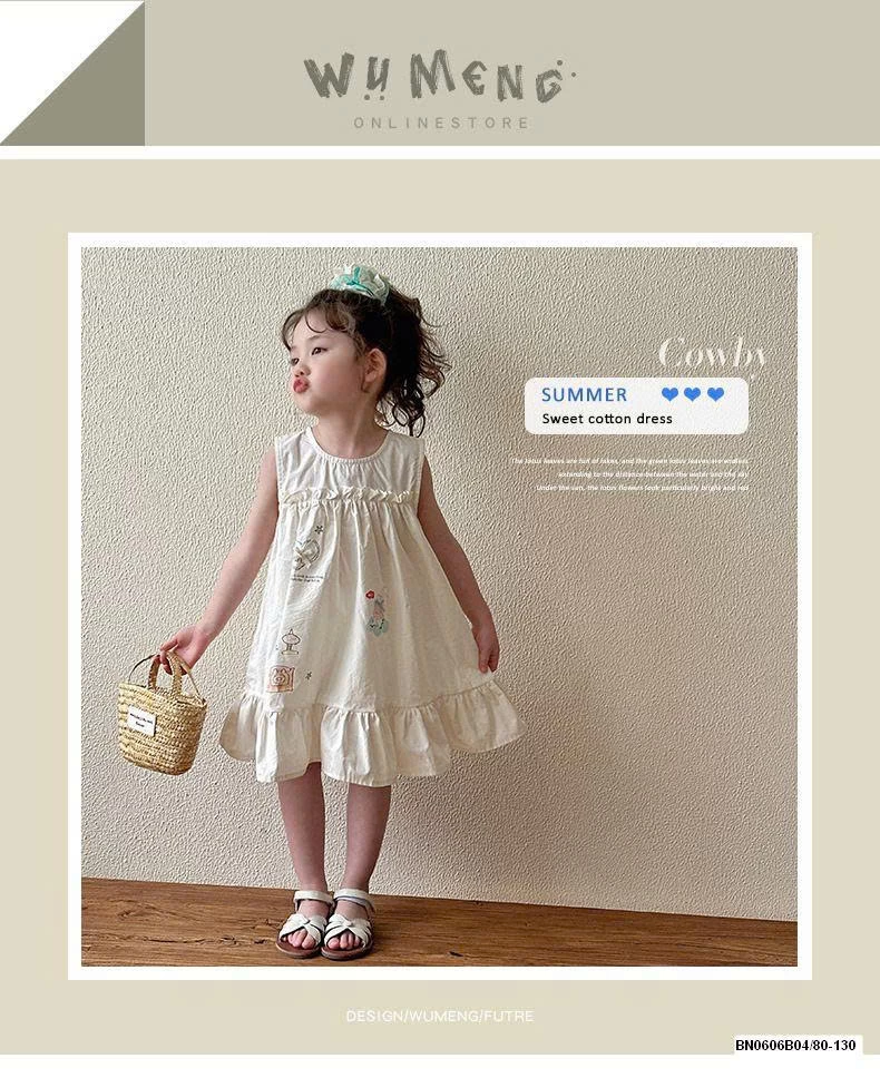 VÁY THÔ SÁT NÁCH BÉ GÁI