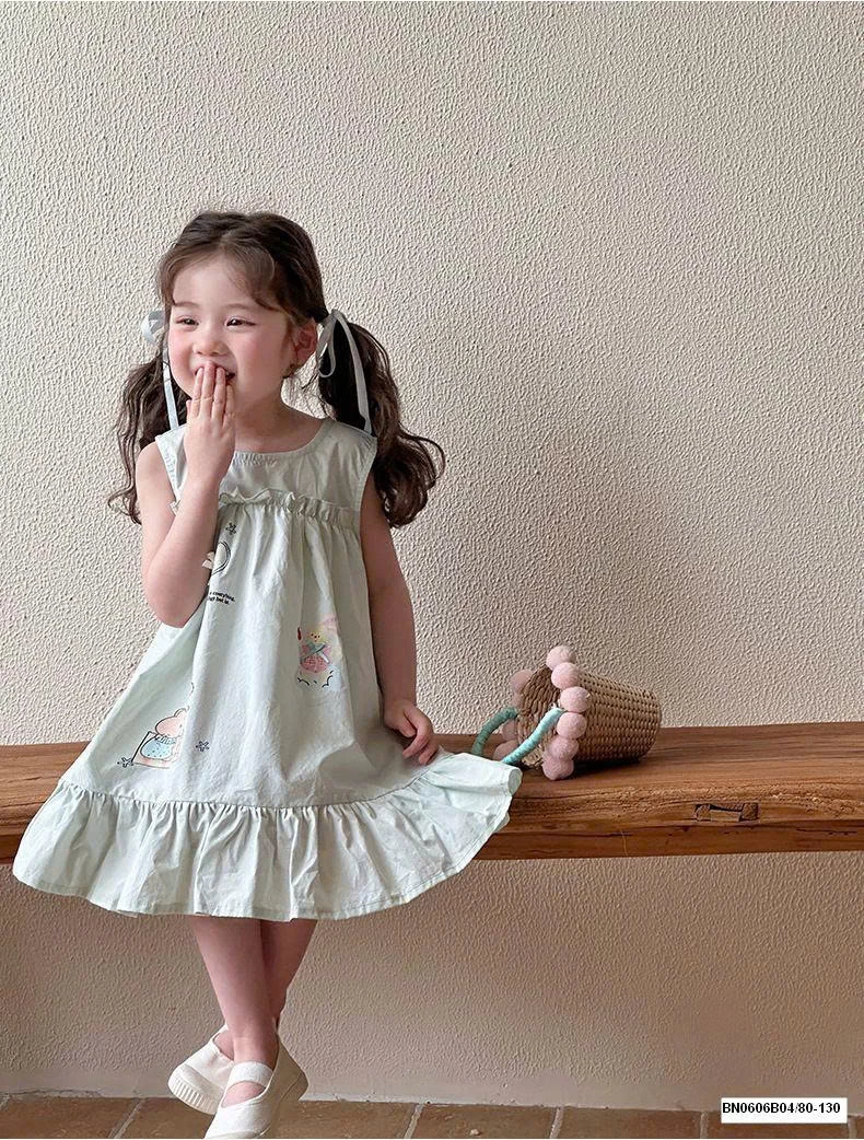 VÁY THÔ SÁT NÁCH BÉ GÁI