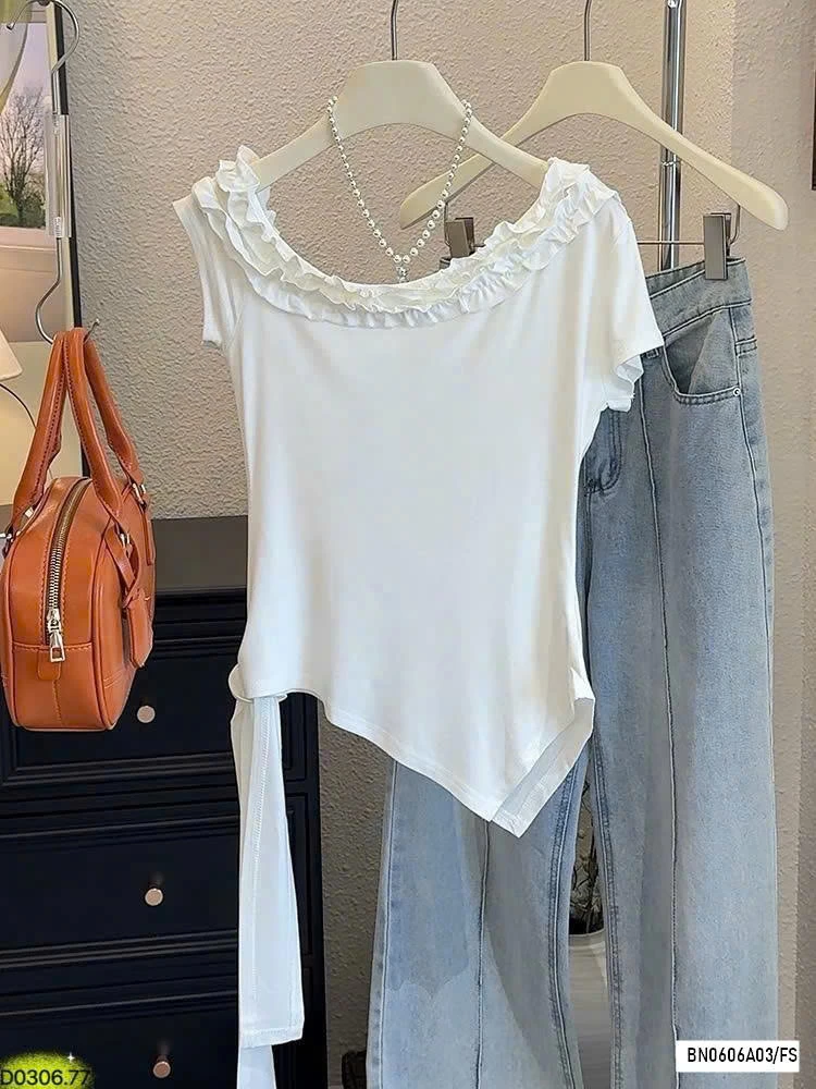 ÁO TRỄ VAI VẠT CHÉO ANNA