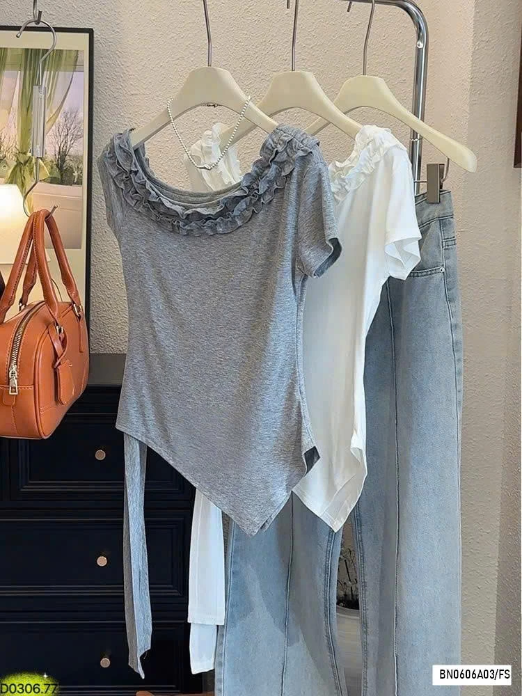 ÁO TRỄ VAI VẠT CHÉO ANNA