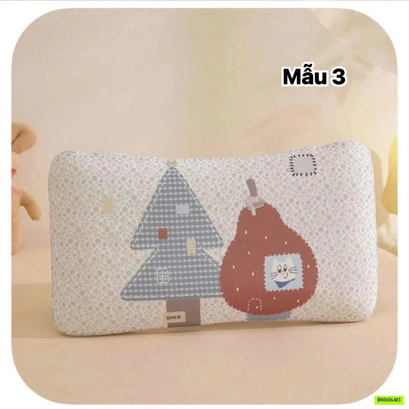 GỐI CAO SU NON BABY LATEX PILLOW
