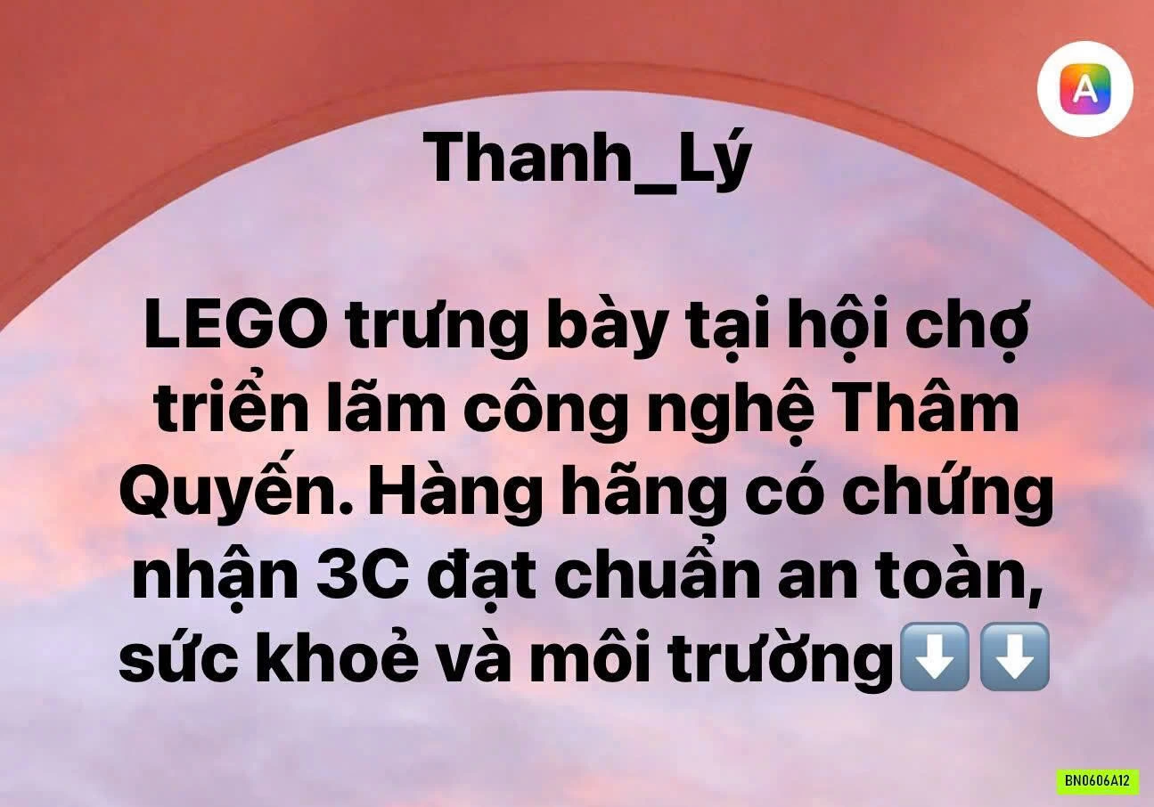 COMBO 8 SÉT LEGO CHO BÉ