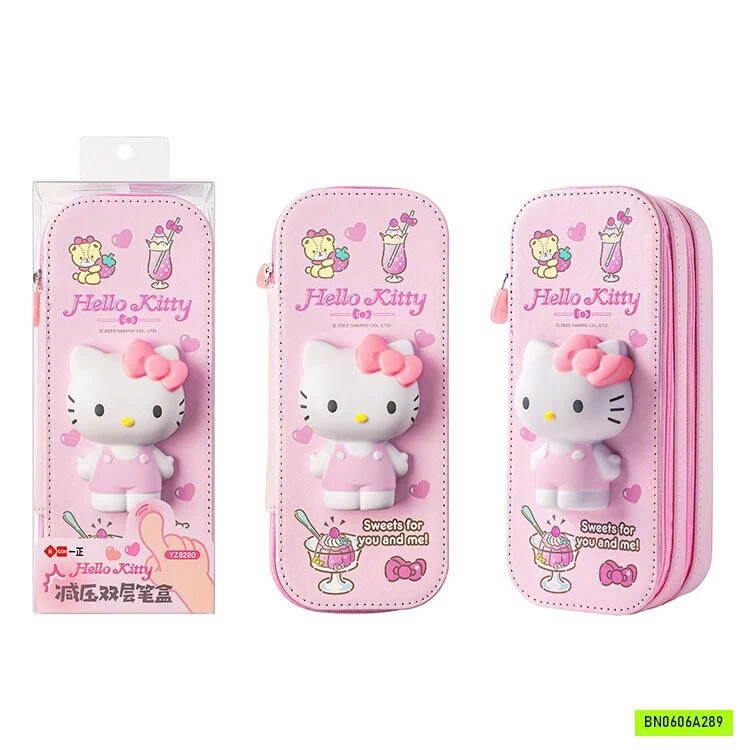 HỘP BÚT SANRIO 3D XỊN SÒ