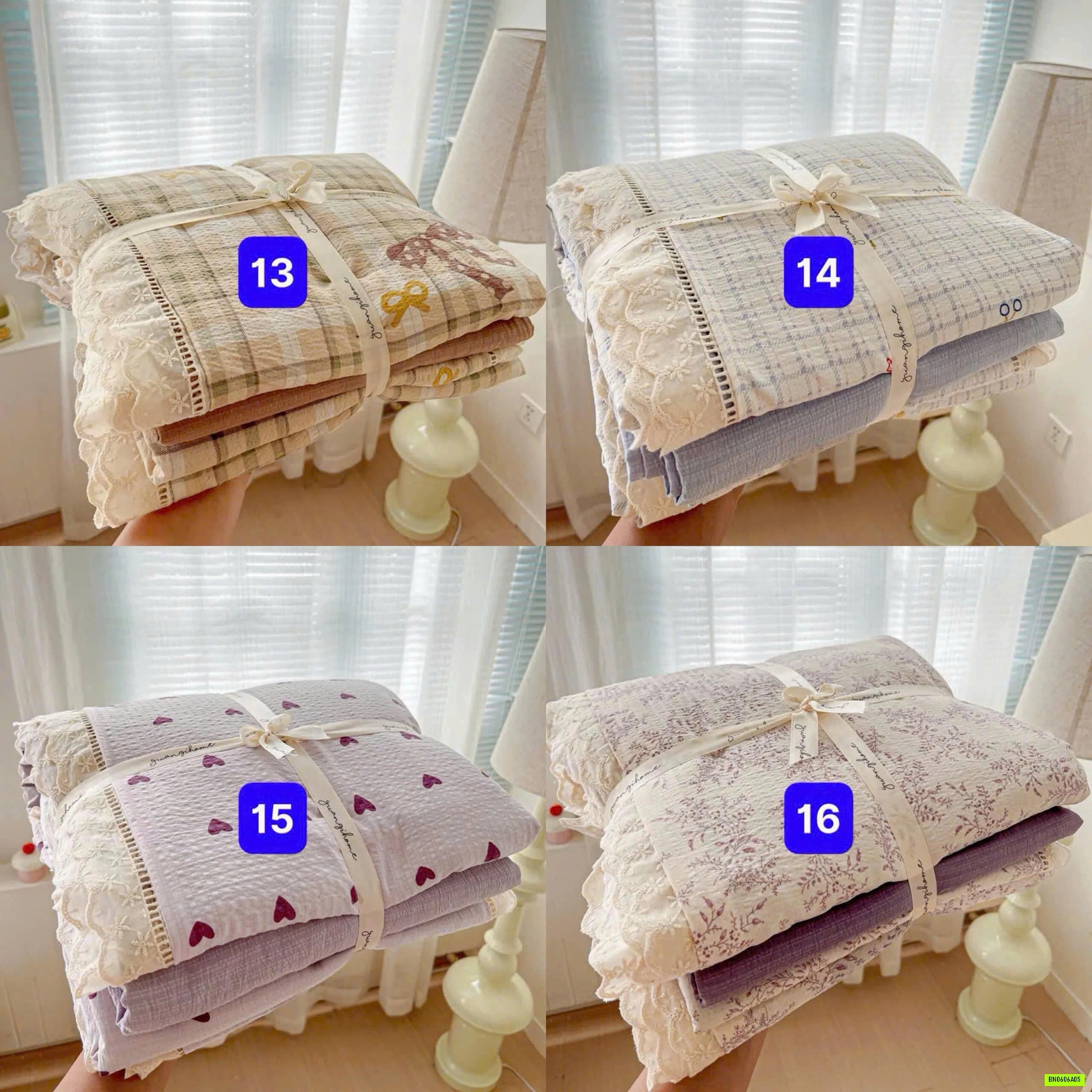 BỘ GA GIƯỜNG 4 MÓN SIÊU XINHH
