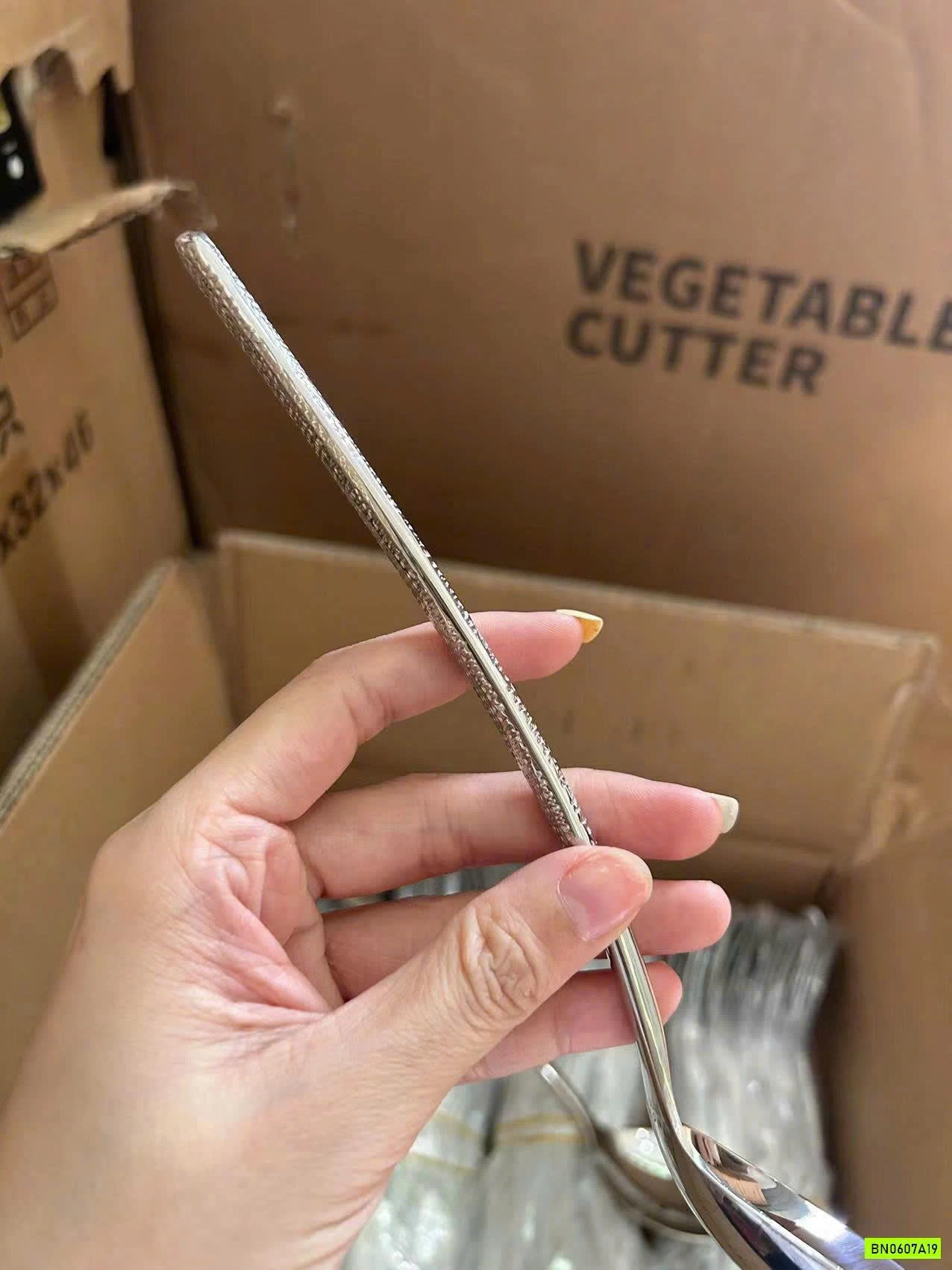 COMBO 5 THÌA THÉP KHÔNG GỈ 304 XUẤT KHẨU