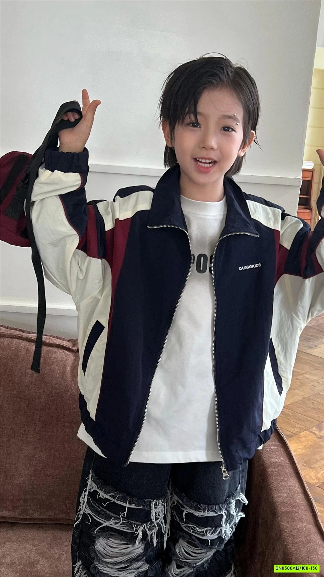 KHOÁC GIÓ PHỐI MÀU