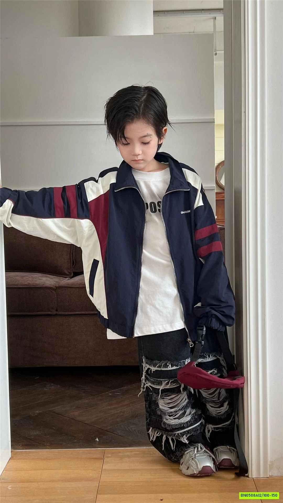 KHOÁC GIÓ PHỐI MÀU