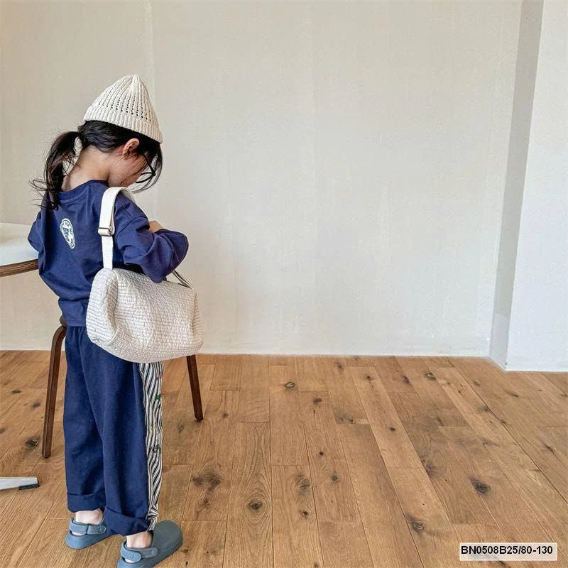 QUẦN BAGGY PHỐI KẺ  AD.BABY