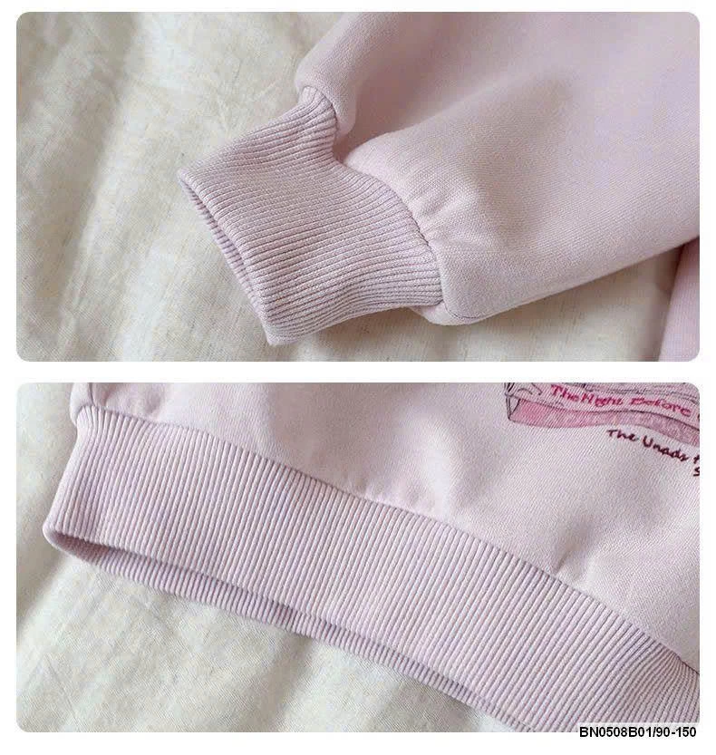 ÁO NỈ HOẠT HÌNH BG