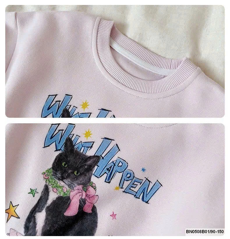 ÁO NỈ HOẠT HÌNH BG