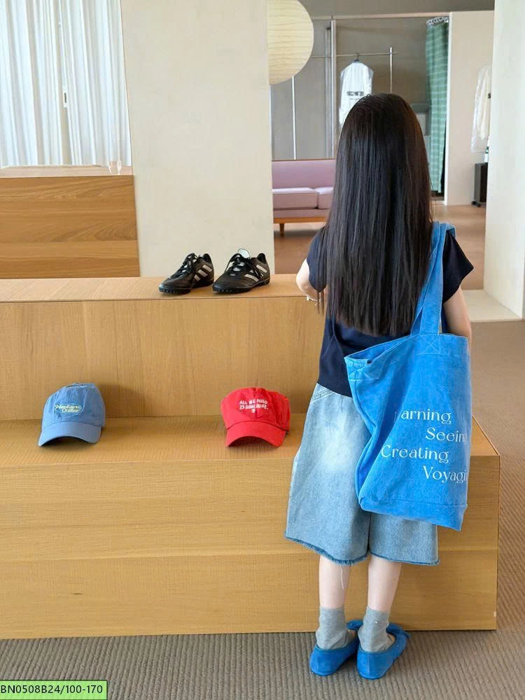 QUẦN JEAN NGỐ ĐÍNH HẠT AMBB  26C339