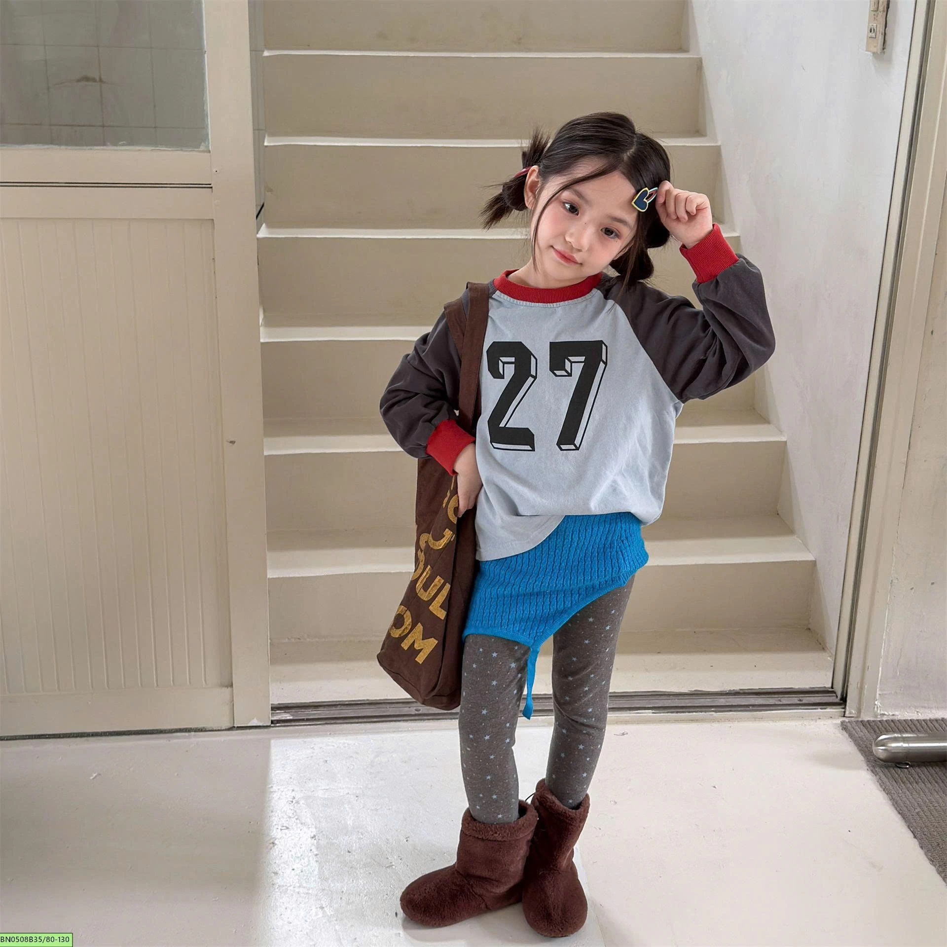 ÁO NỈ PHỐI MÀU SỐ 27 ADBABY