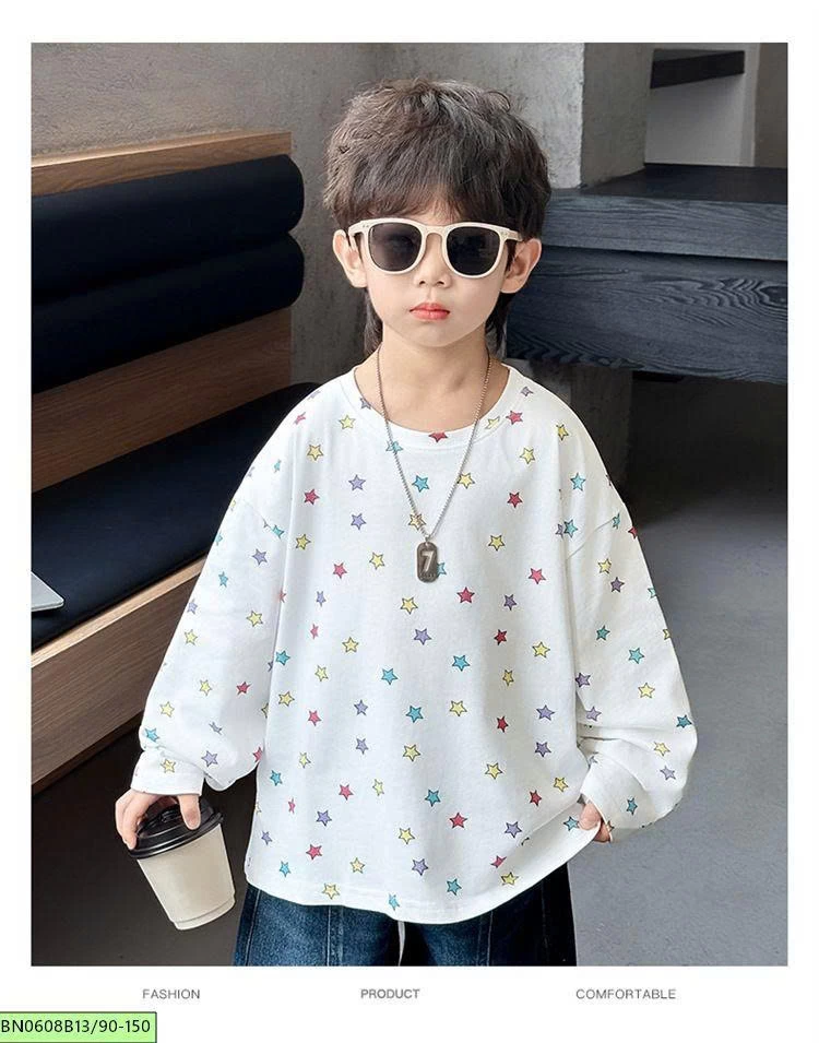 ÁO THUN NGÔI SAO SẮC MÀU