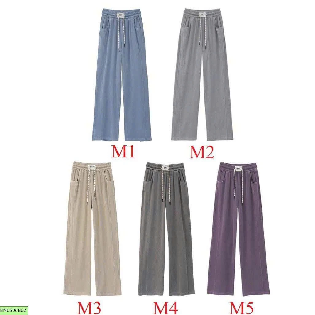 QUẦN JEANS TENCEL ỐNG RỘNG