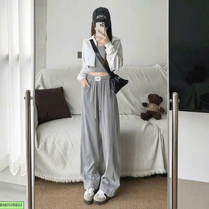 QUẦN JEANS TENCEL ỐNG RỘNG