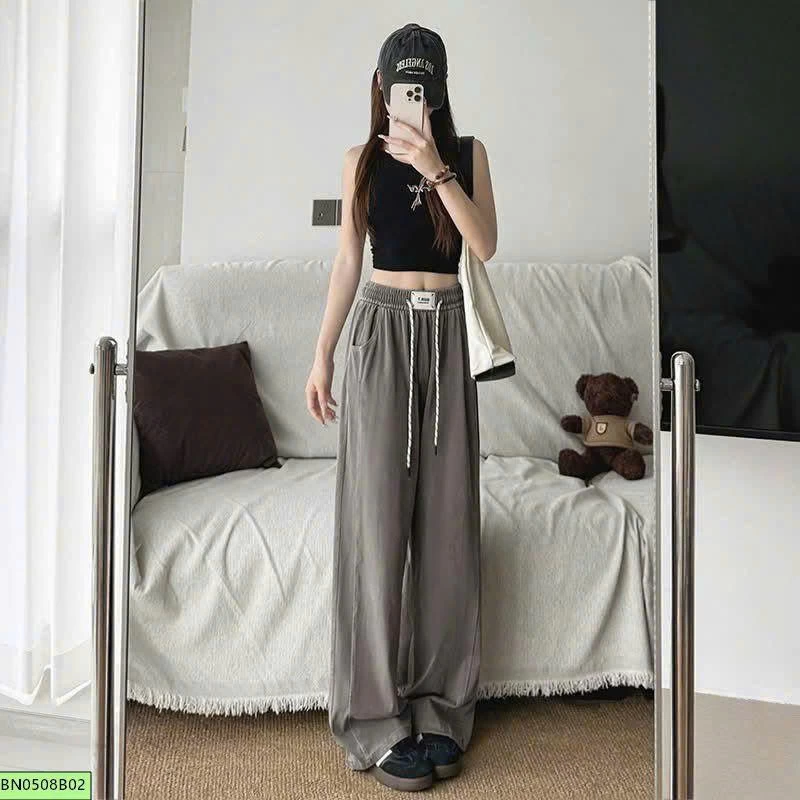 QUẦN JEANS TENCEL ỐNG RỘNG